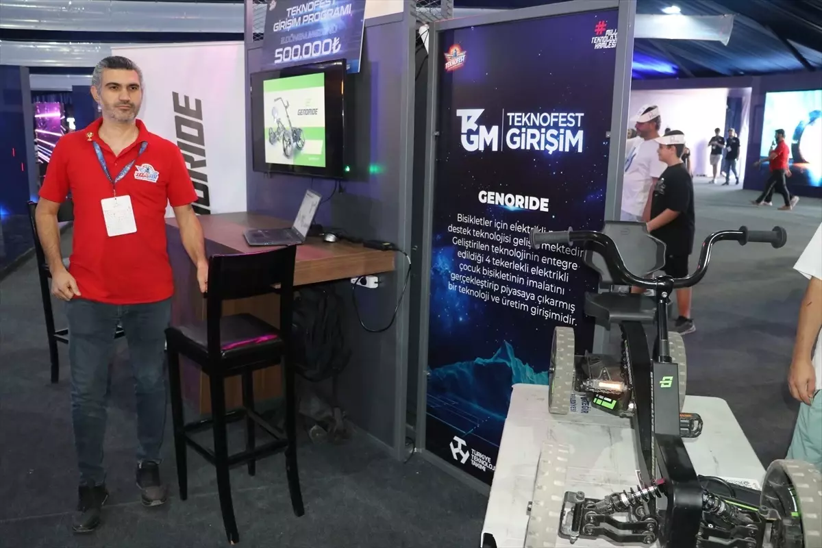 Gökhan Yağcı’nın Elektrikli Bisikleti TEKNOFEST’te Sergileniyor