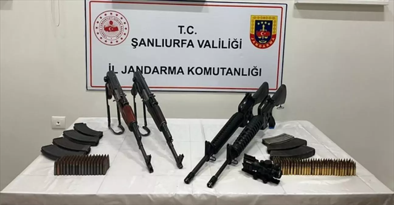 Siverek’te Silah Kaçakçılığı Operasyonu