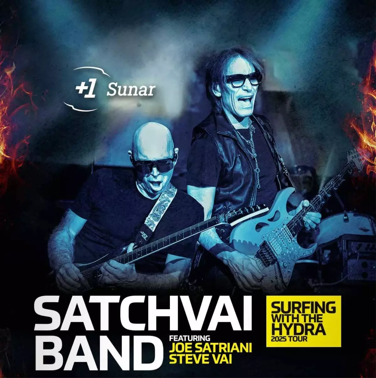 Steve Vai ve Joe Satriani İstanbul’da Konser Verecek