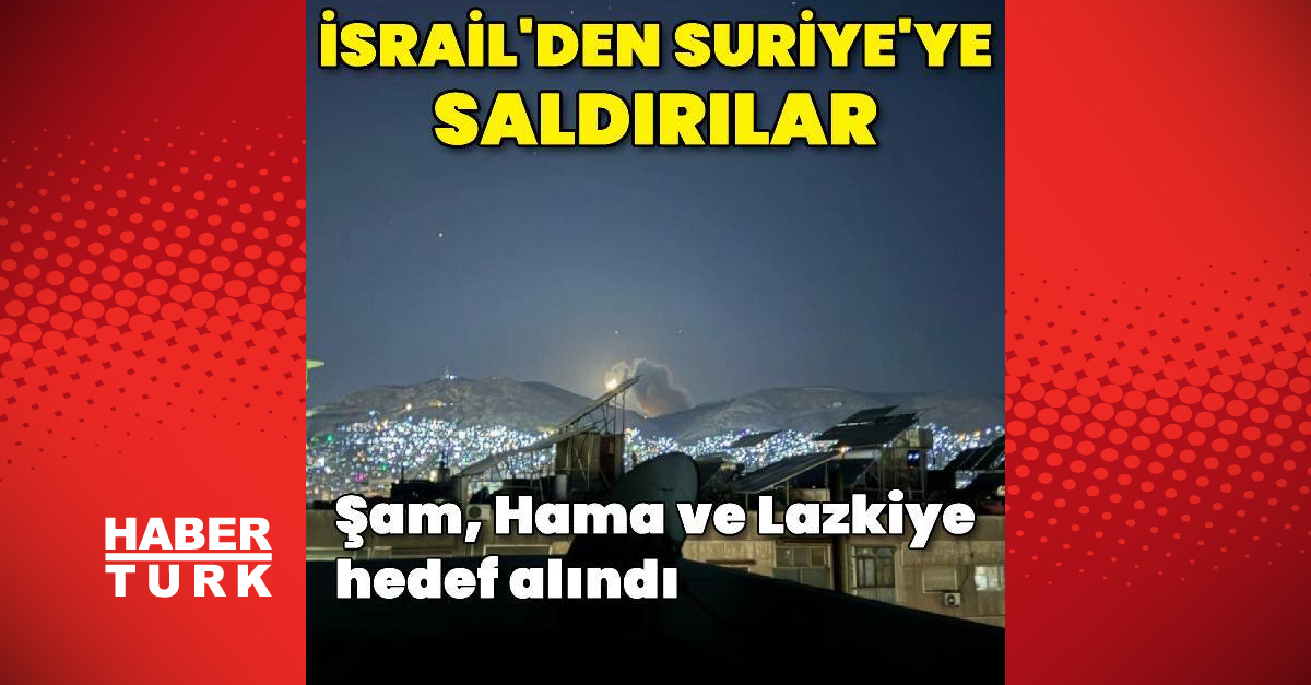 İsrail Şam kırsalını hedef aldı